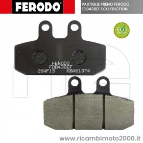 PASTIGLIE FRENO FERODO FDB438EF
